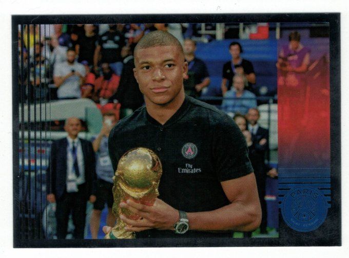 Panini 50 ans paris saint germain 6 stickers Mbappe