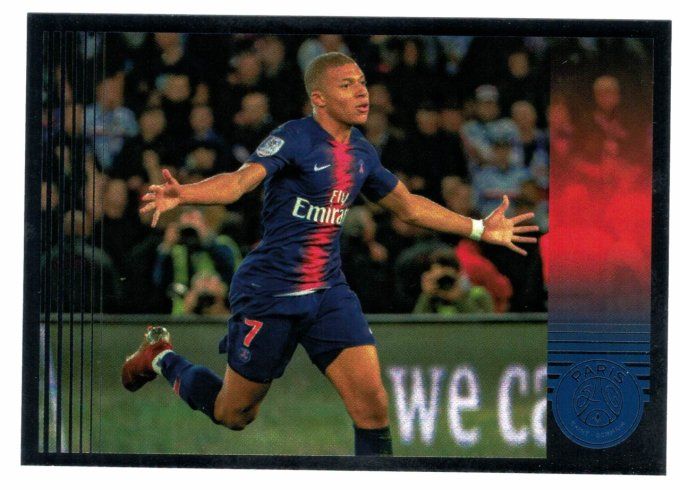 Panini 50 ans paris saint germain 6 stickers Mbappe