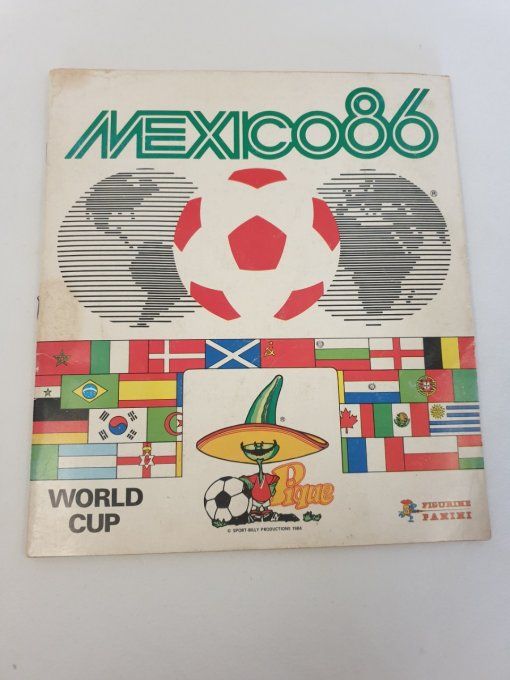 Panini mexico 1986 album complet coller