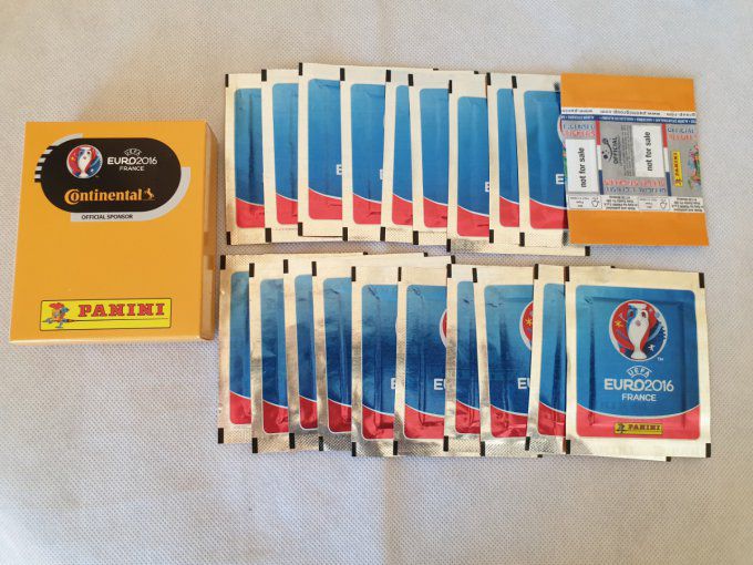 Panini Euro 2016 version ultra rare Continental par boîte