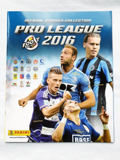 Panini Pro League 2016 Album vide avec sticker