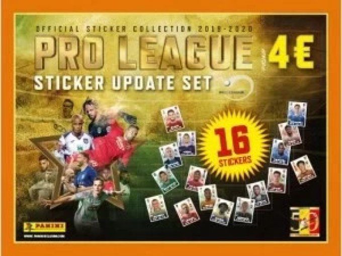 Panini pro league 2019-2020 set complet+set mise a jour