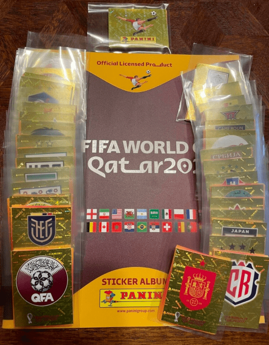 panini qatar 2022 set complet belge