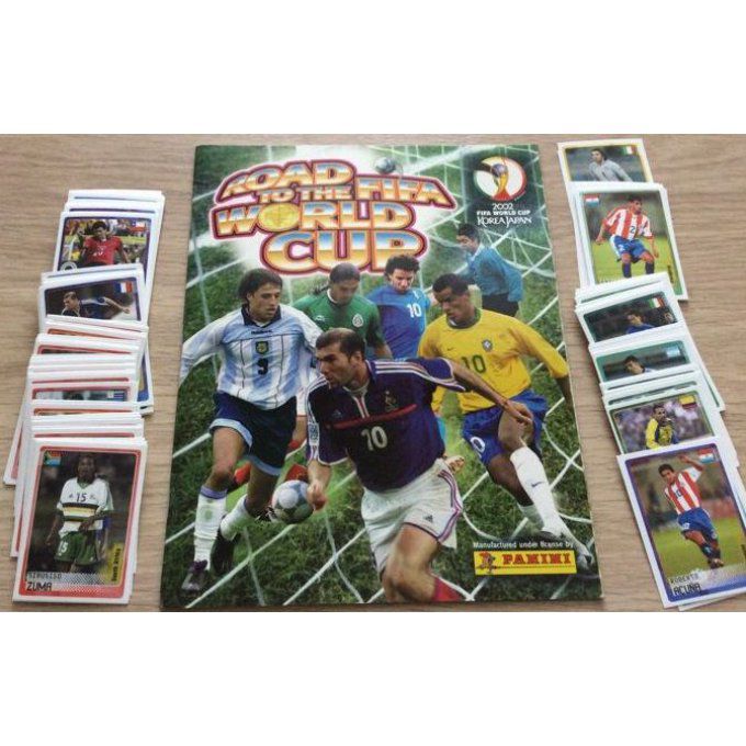 Panini Road to Korea Japan 2002 Set complet 150 images 