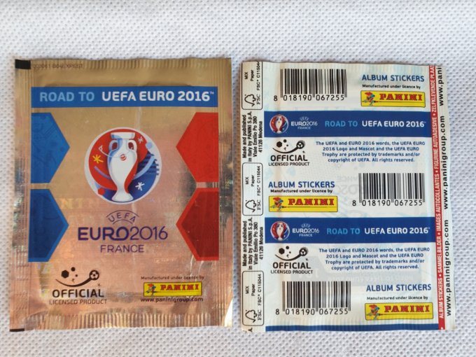 Panini Road to UEFA Euro 2016 par boîte