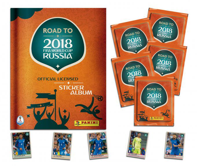 panini road to russie2018 image manquante