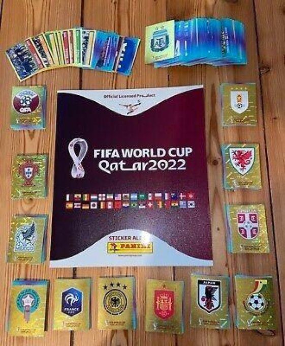 Panini Qatar world cup 2022 set complet version bleu France