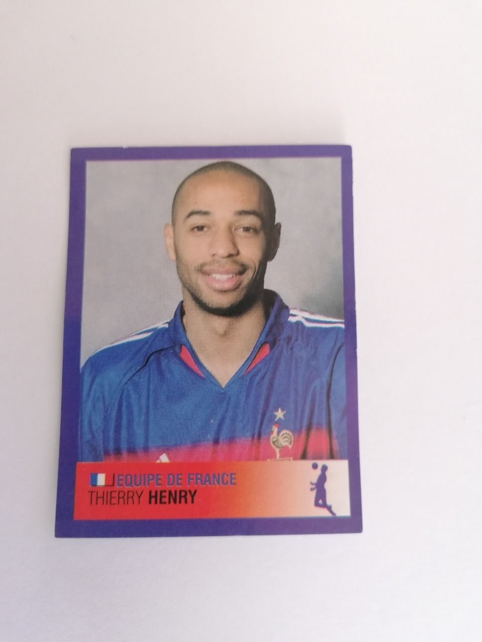 Panini foot 2006 n°548 thierry henry