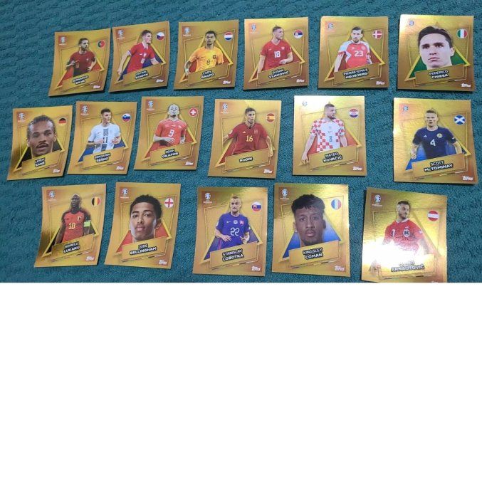 TOPSS SPECIAL STICKER SP Gold sans signature euro 2024