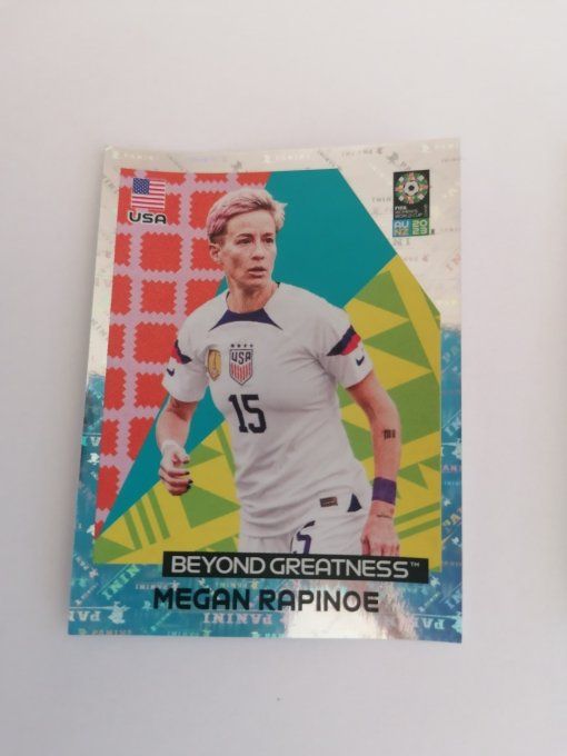 Panini women 2023 megan rapinoe n°293