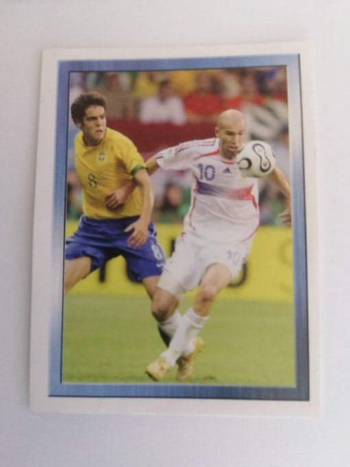 Panini zidane foot 2007 action n°549
