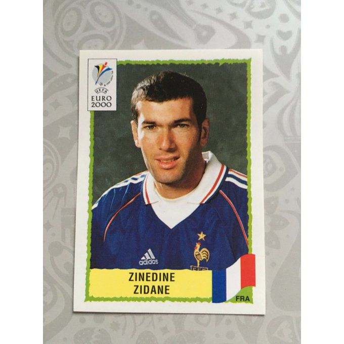 panini euro2000 zidane