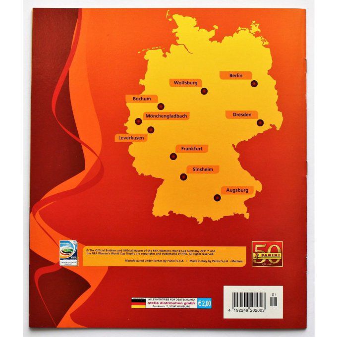 Panini Album Vide Women Germany 2011