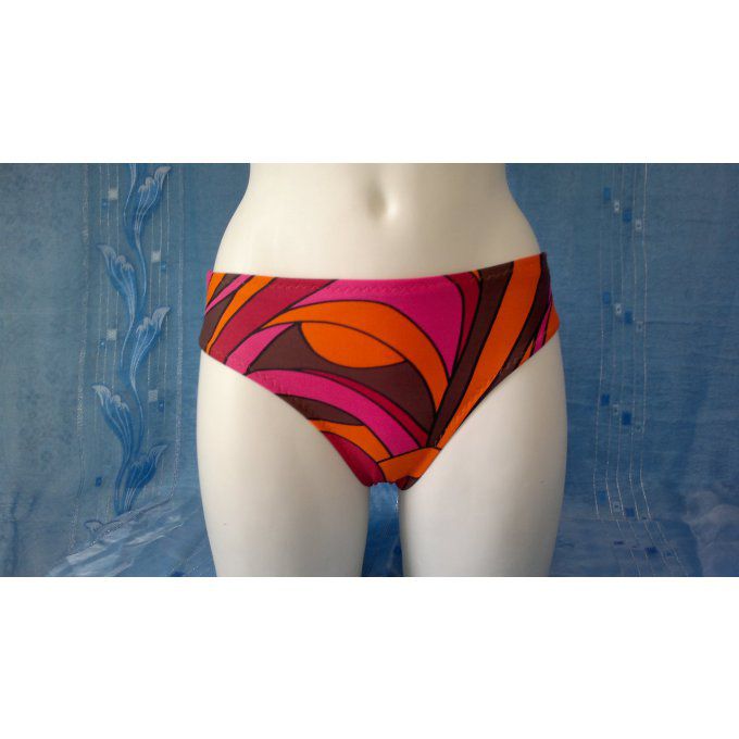 Tanga Brésilien Multicolor (Ligner,Géométrique,Fleur)