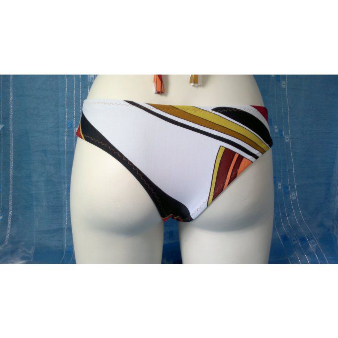 Tanga Brésilien Multicolor (Ligner,Géométrique,Fleur)