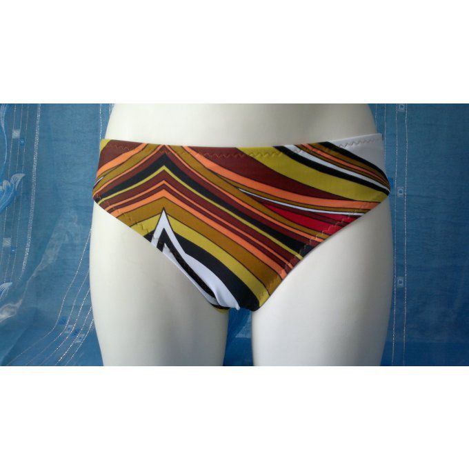 Tanga Brésilien Multicolor (Ligner,Géométrique,Fleur)