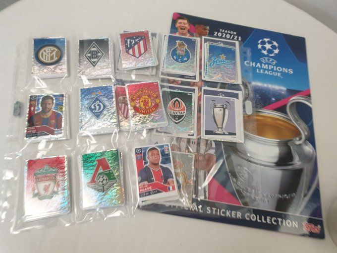 Topps Champions League 2020/2021 set complet