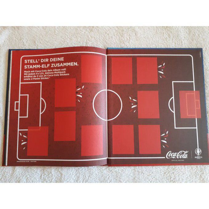 Panini Album vide Euro 2016 Hard Cover (D)