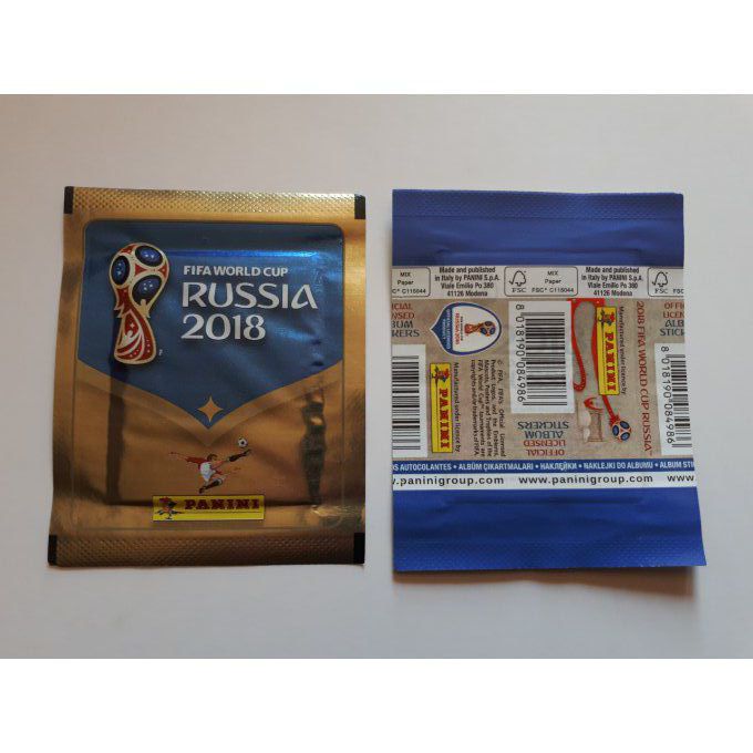 Panini Russie 2018 par pochettes version IT