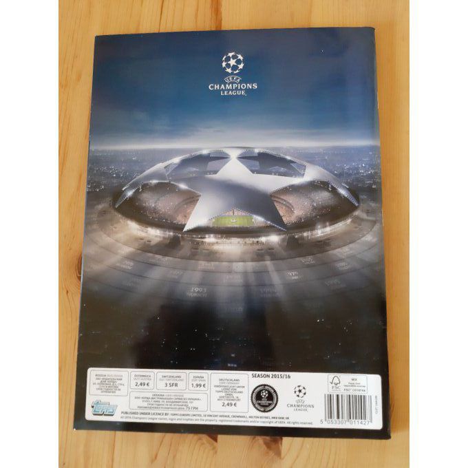 Topps Champions League 2015/2016 set complet