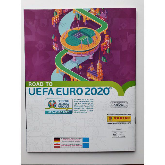 Panini Road to UEFA Euro 2020 Set complet 476 images