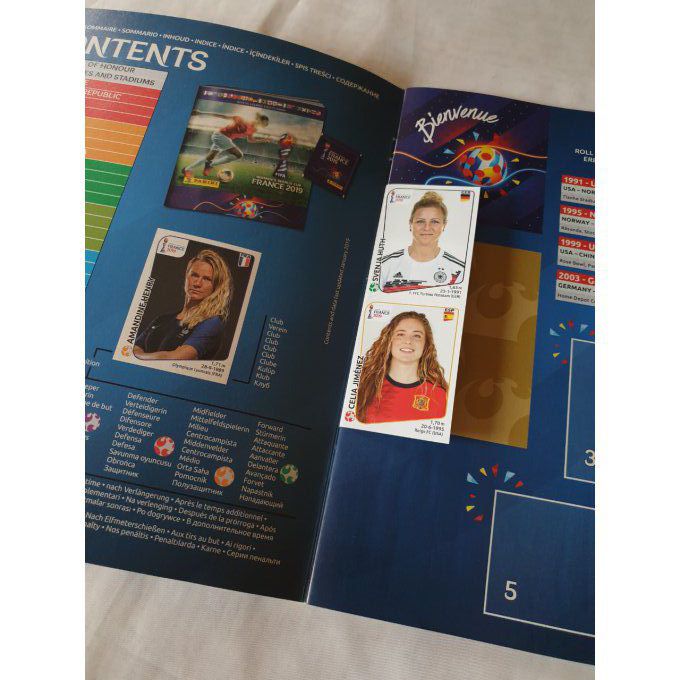 Panini Album vide Women France 2019 (IT)