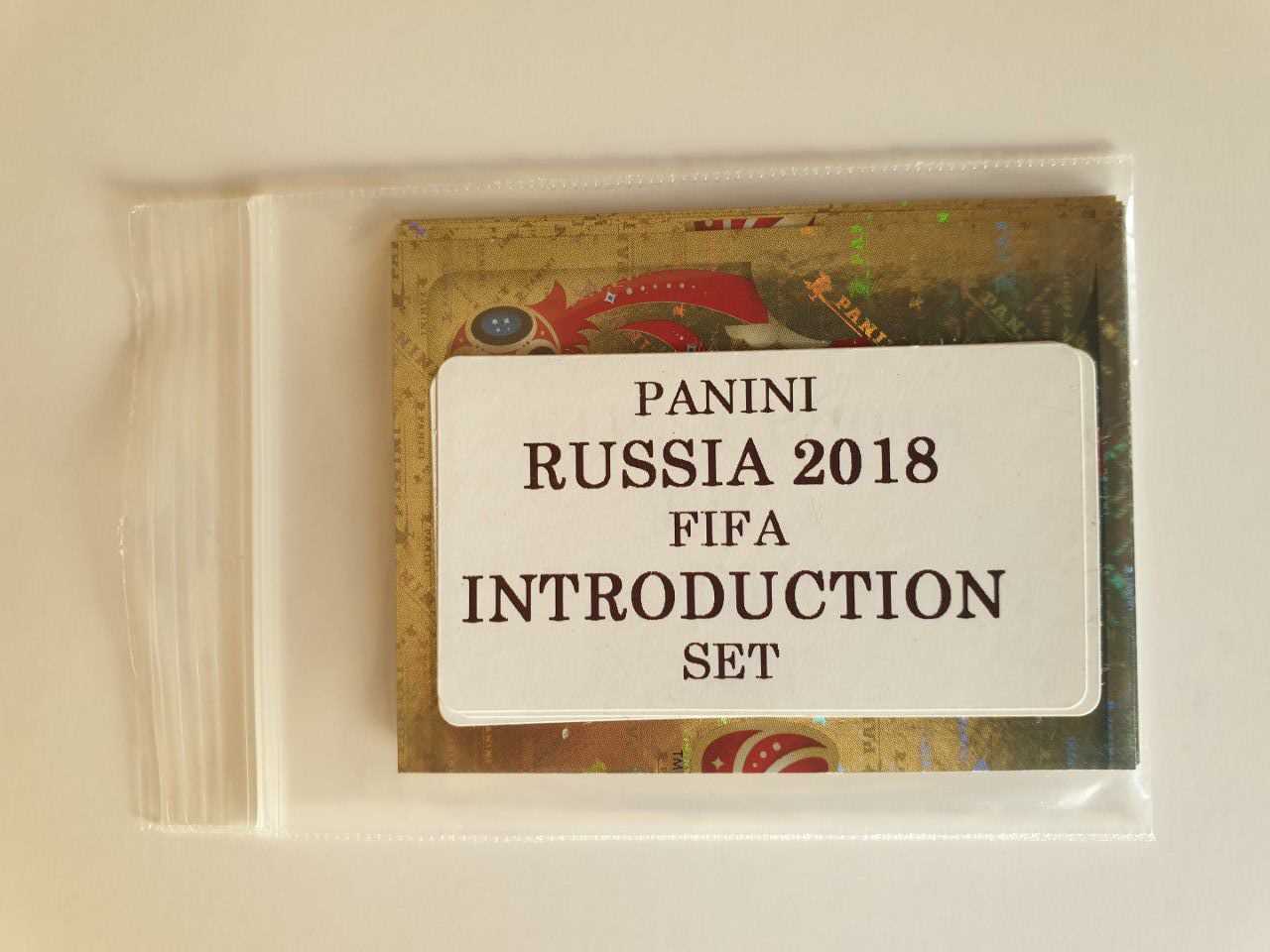 Stickers Set introduction Russie 2018