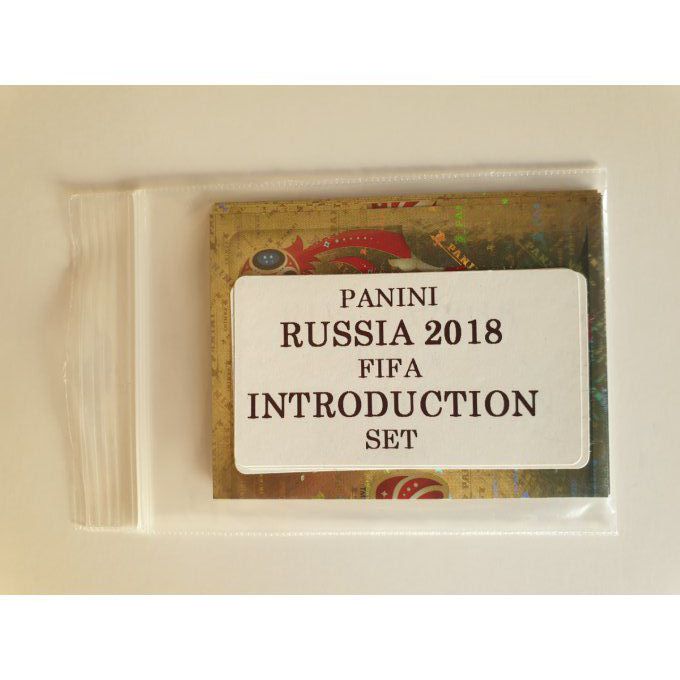 Stickers Set introduction Russie 2018