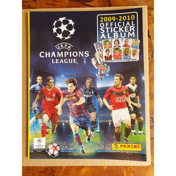 Panini Champions League 2009/2010 Album Vide