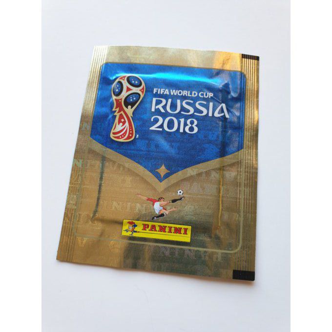 Panini Russie 2018 par pochettes International code vertical