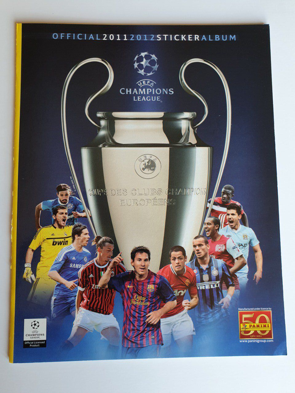 Panini Champions League 2011/2012 Album vide