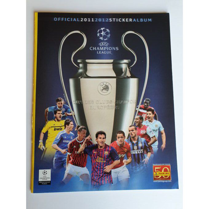 Panini Champions League 2011/2012 Album vide
