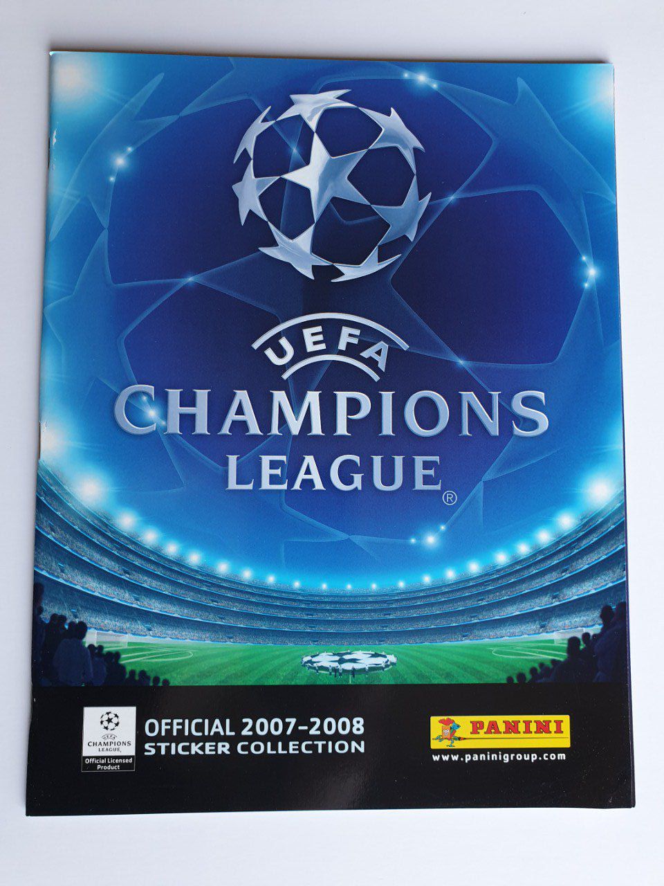 Panini Champions League 2007/2008 Album vide