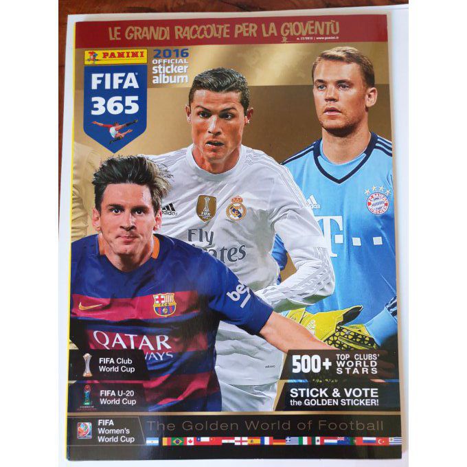 Panini FIFA 365 - 2016 Set complet 856 numeros