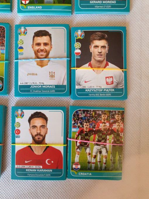 Panini Euro 2020 Preview Lot de 100 images version France