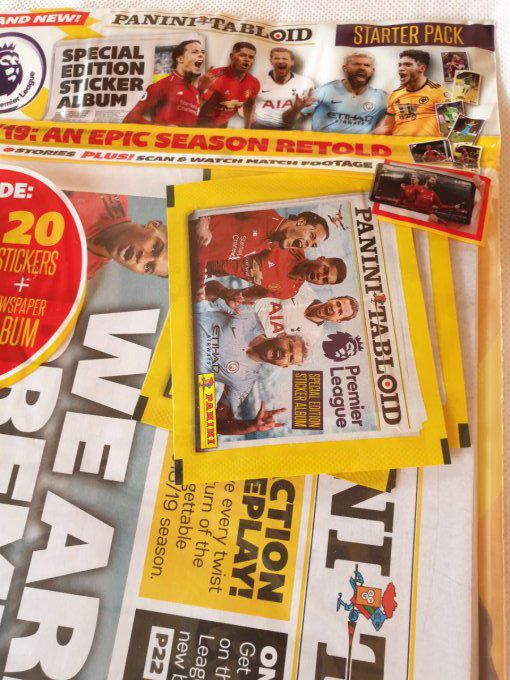 Panini TABLOID 2019 Starter Pack