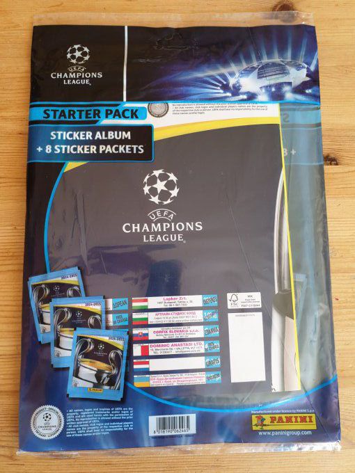 Panini Champions League 2014/2015 Starter Pack