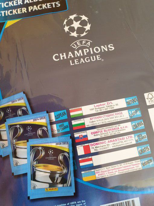 Panini Champions League 2014/2015 Starter Pack