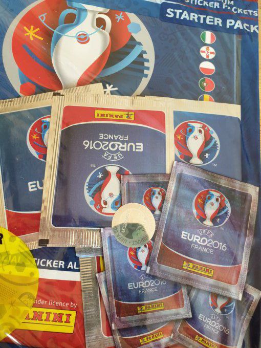 Panini Euro 2016 Starter Pack Album+8pochettes