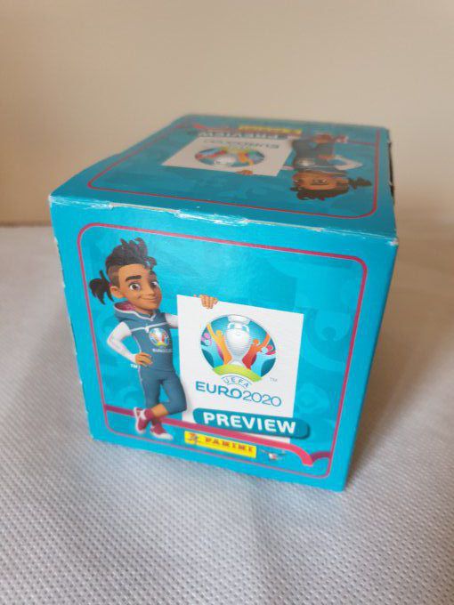 Panini Euro 2020 Preview Box 60 pochettes version France