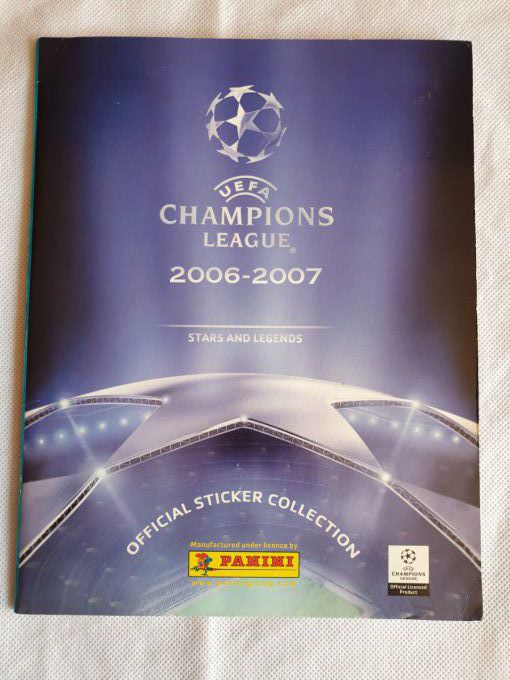 Panini Champions League 2006/2007 Album complet coller