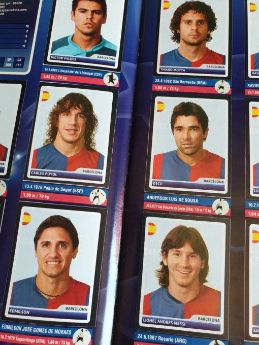 Panini Champions League 2006/2007 Album complet coller