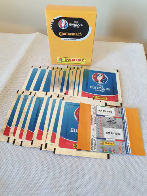 Panini Euro 2016 version ultra rare Continental par boîte