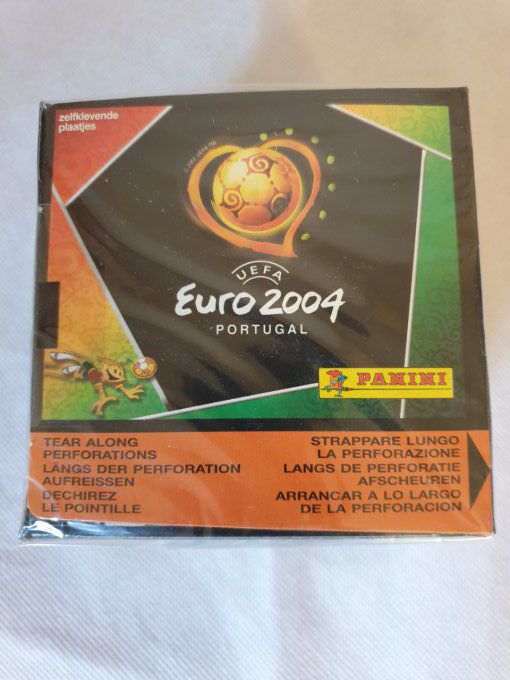 Panini Euro 2004 box 50 pochettes autre version