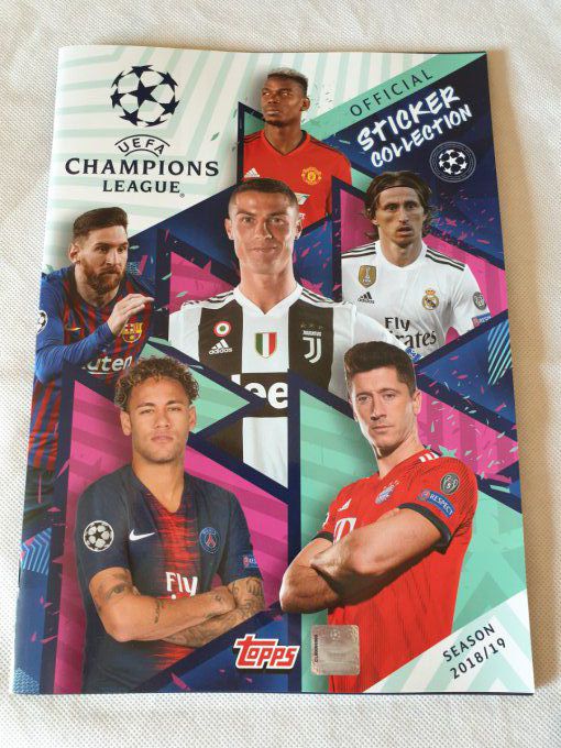 Topps Champions League 2018/2019 Album vide