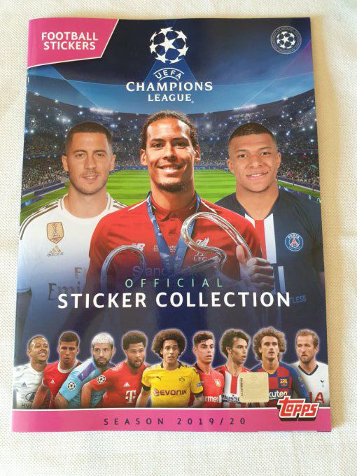 Topps Champions League 2019/2020 Album vide