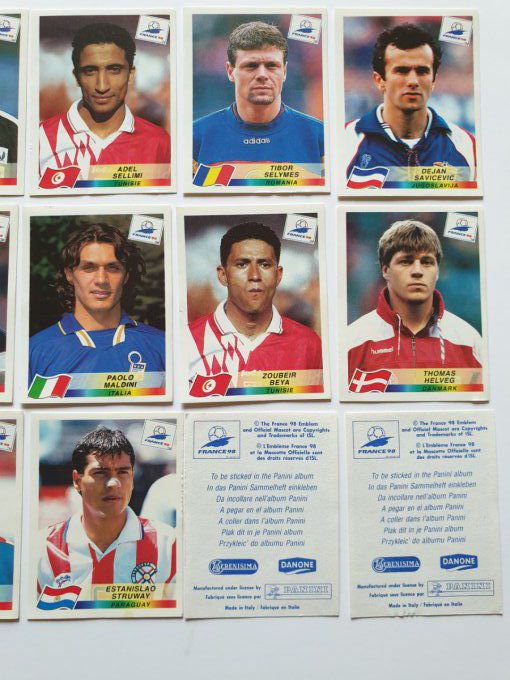 Spécial Stickers France 98 Danone