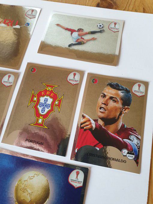 Panini 24 brillantes Confederation Cup 2017 Ronaldo