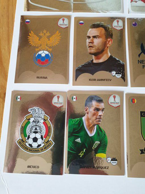 Panini 24 brillantes Confederation Cup 2017 Ronaldo