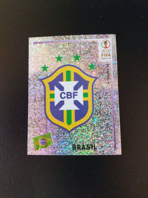 panini sticker rare brazil 2002